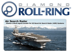 Maintenance free slip-ring Diamond Roll-Ring